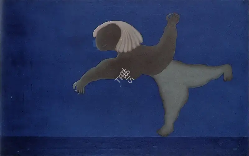 Manjit Bawa (Artist), Flying, 1978, Painting
