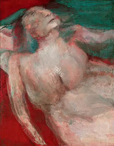 Nalini Malani (Artist), Painting 6, 1972, Painting