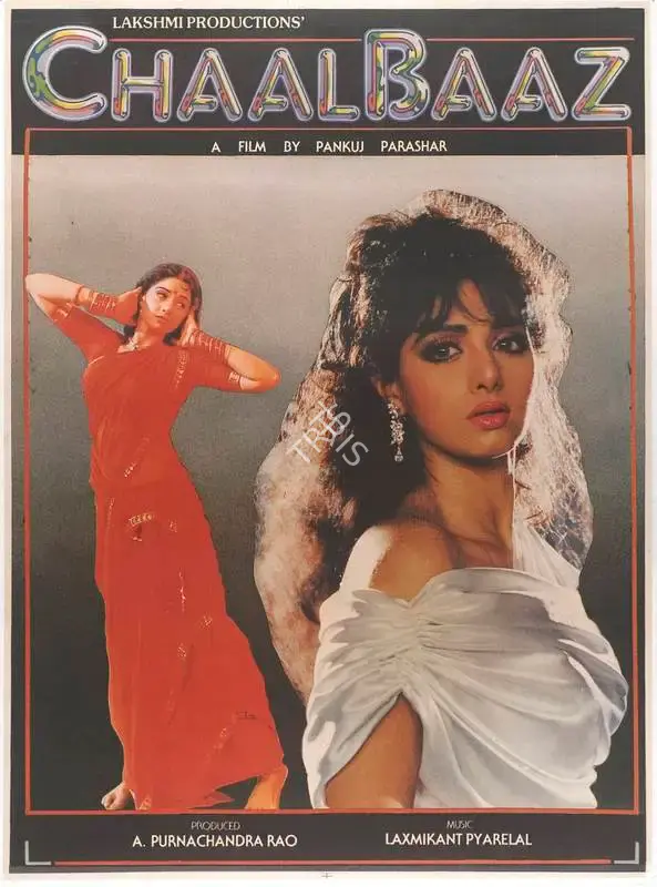 A.Purnachandra Rao (Producer), Chaalbaaz, 1989, Full Sheet Poster
