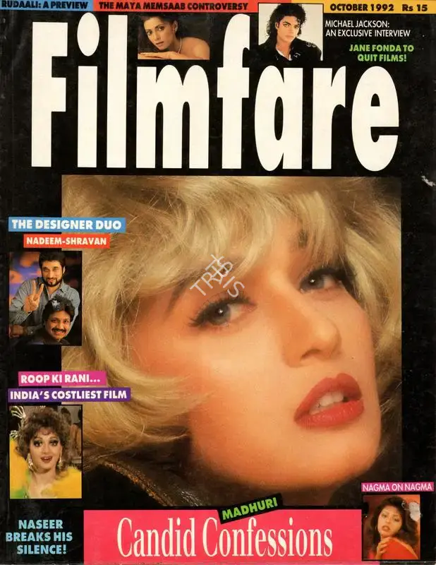 Rauf Ahmed (Editor), Filmfare, 1992, Magazine
