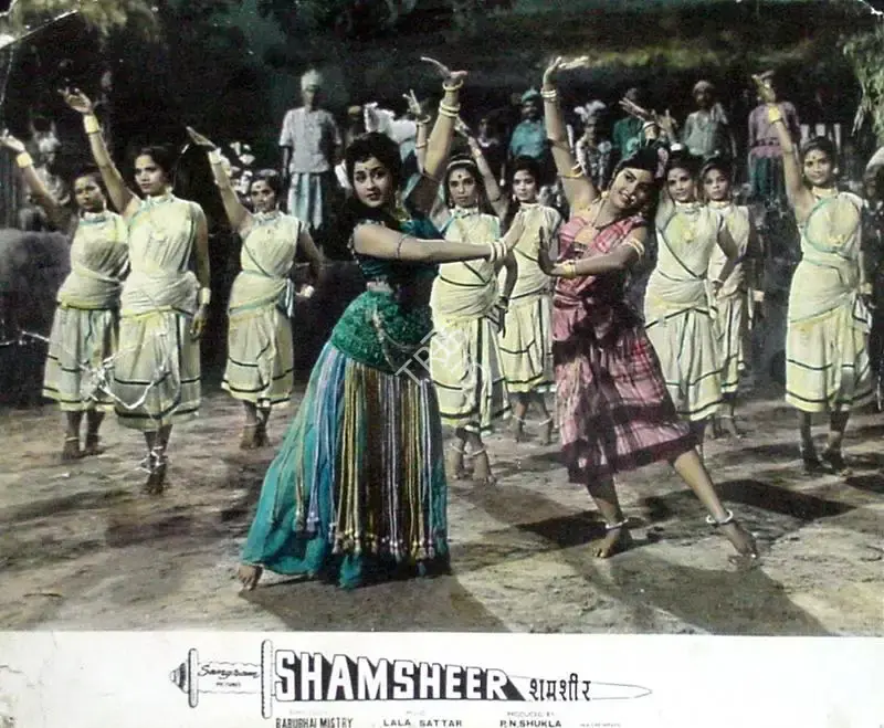 Babubhai Mistri (Director), Shamsheer, 1967, Lobby Card