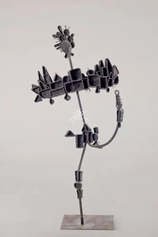 Dhanraj Bhagat (Artist), Shiva's Dance, 1966, Sculpture