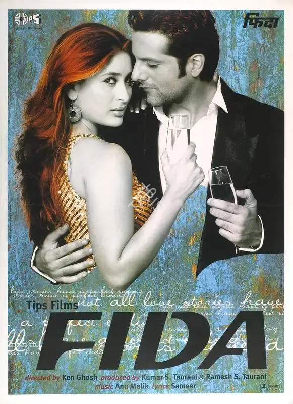 Kumar Taurani (Producer), Fida, 2004, Full Sheet Poster