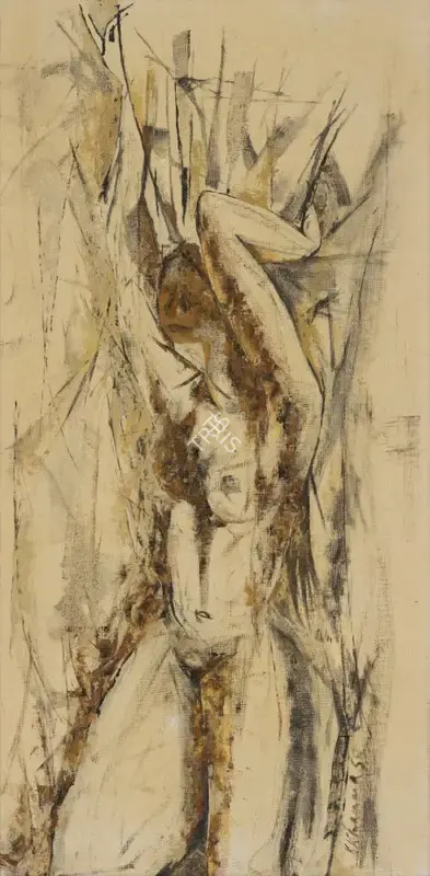 Krishen Khanna (Artist), Untitled, 1958, Painting