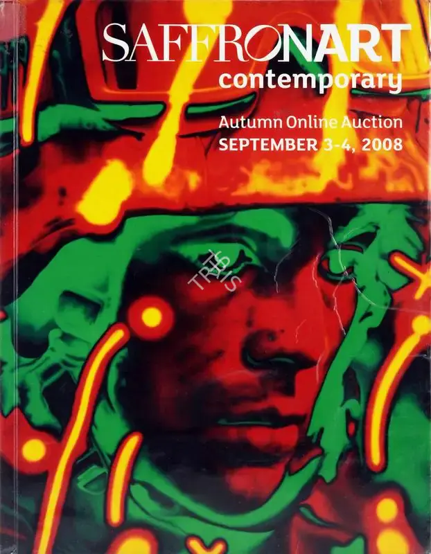 Saffronart (Auction House), Contemporary, 2008, Auction Catalogue