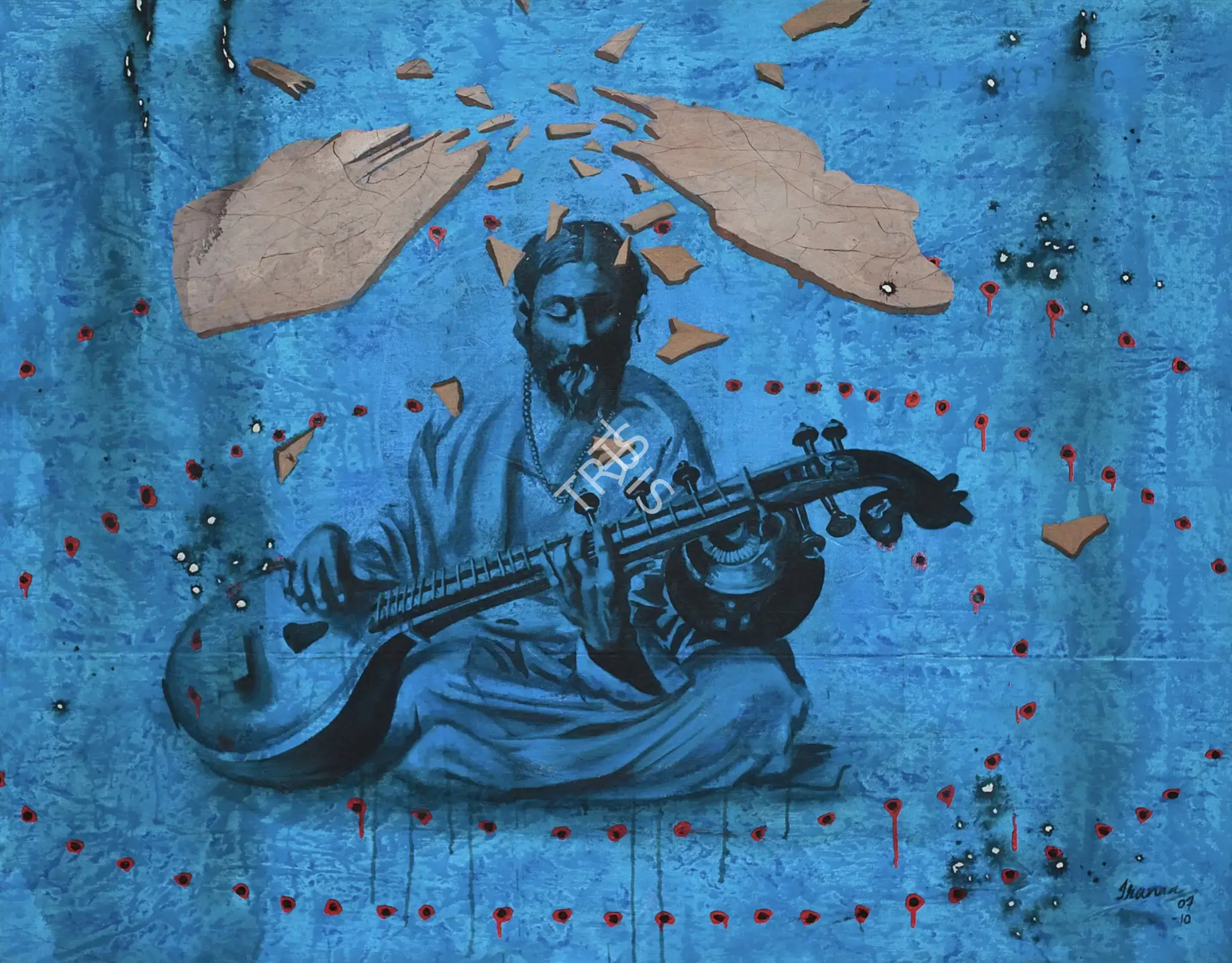 Iranna, G.R. (Artist). Untitled, 2007-2010 | Painting, Sa.Onl/28.02.13, 2013 · Saffronart