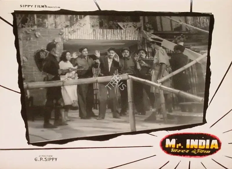 Roque M. Layton (Cinematographer), Mr India, 1961, Lobby Card