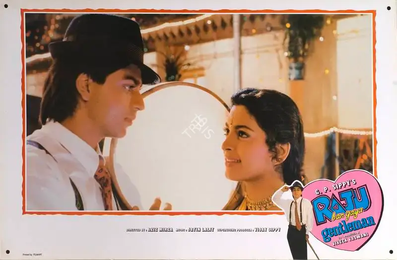 Binod Pradhan (Cinematographer), Raju Ban Gaya Gentlemen, 1992, Lobby Card