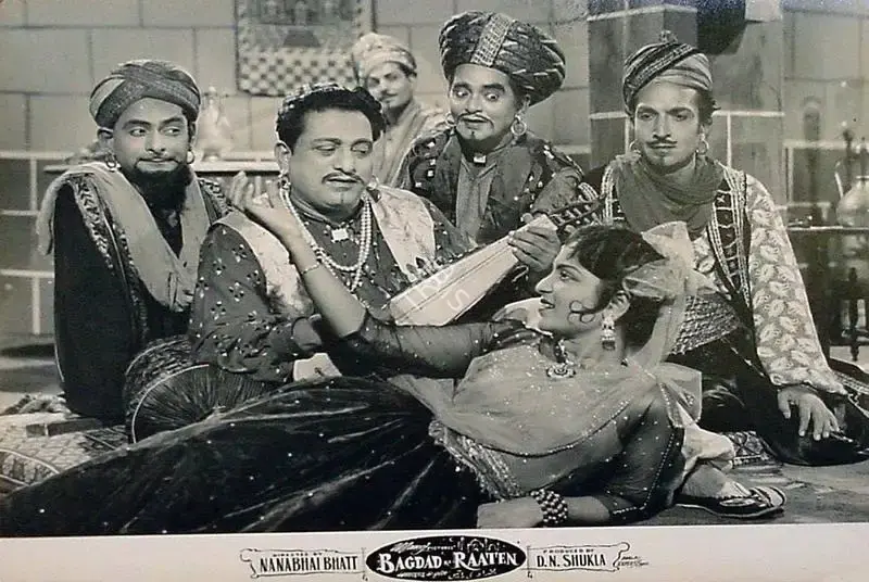 D.N. Shukla (Producer), Bagdad Ki Raaten, 1962, Lobby Card