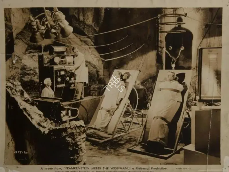 George Waggner (Producer), Frankenstein Meets the Wolf Man, 1943, Photographic Still