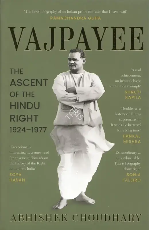 Abhishek Choudhary (Author), Vajpayee, 2023, Authored Book