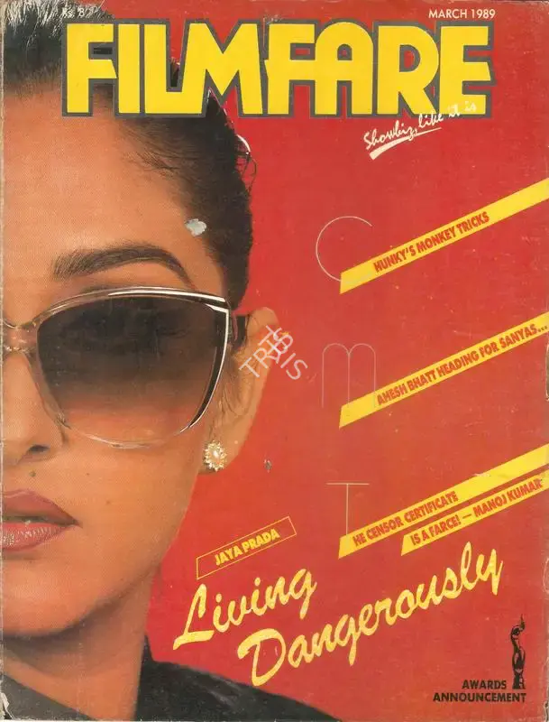 Rauf Ahmed (Editor), Filmfare, 1989, Magazine