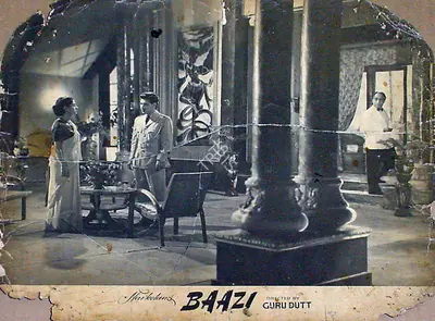 V. Ratra (Cinematographer), Baazi, 1951, Lobby Card