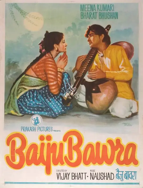 Shanker Bhatt (Producer), Baiju Bawra, 1952, Full Sheet Poster