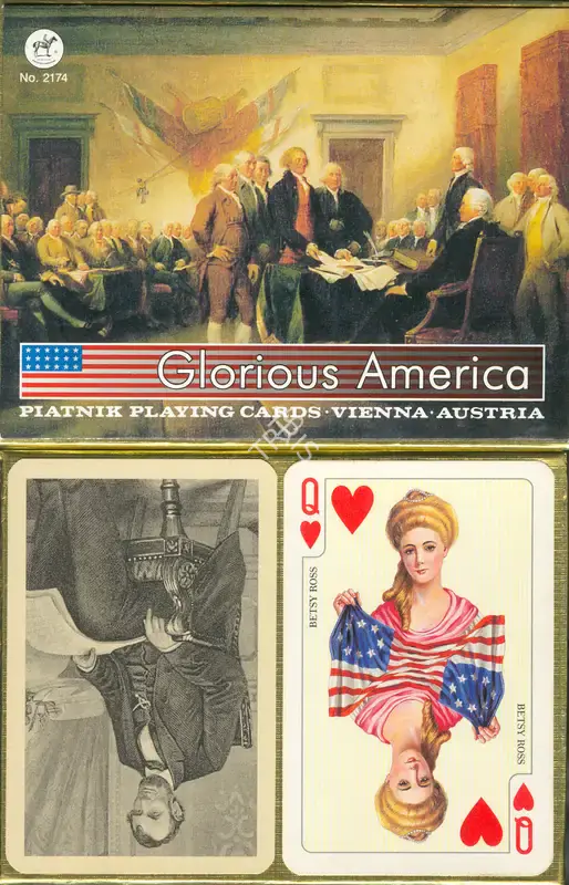 Glorious America, 1989, Playing Cards