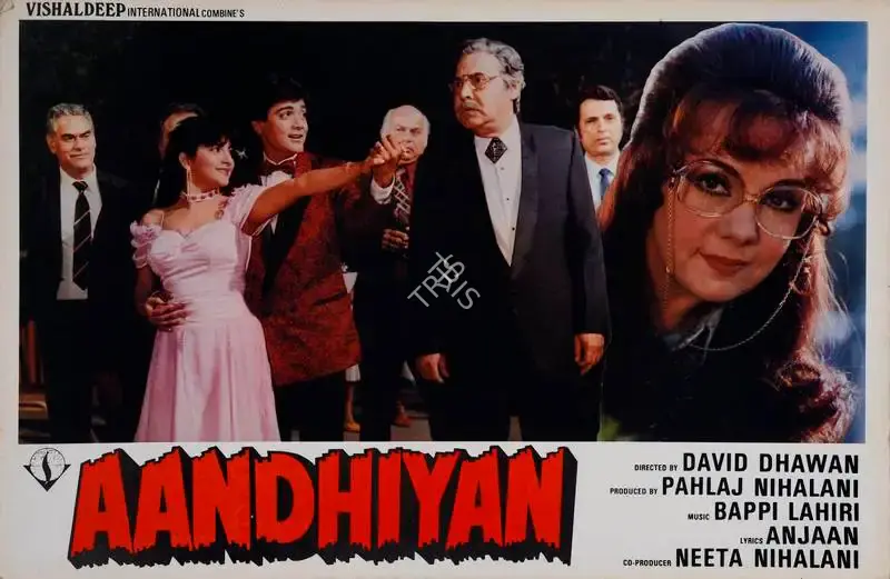 Pahlaj Nihalani (Producer), Aandhiyan, 1990, Lobby Card