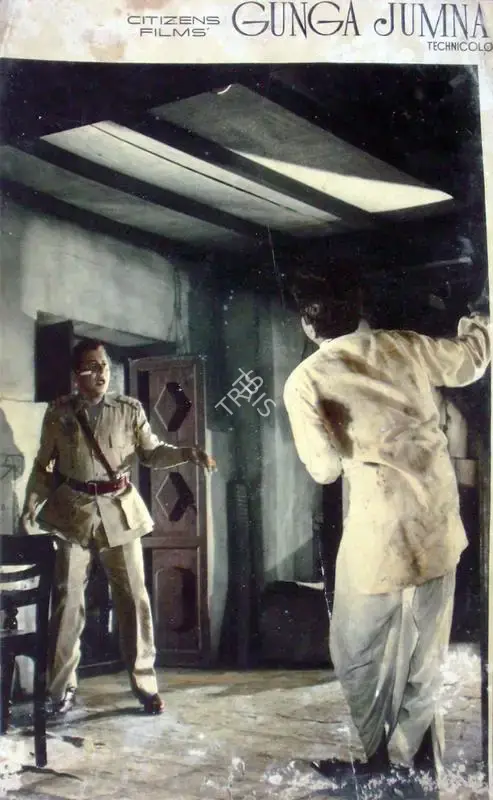 V. Babasaheb (Cinematographer), Gunga Jamuna, 1961, Lobby Card