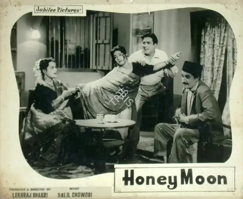 Lekhraj Bhakri (Producer), Honeymoon, 1960, Lobby Card