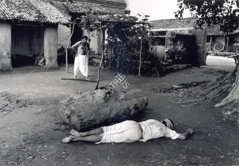 Satyajit Ray (Director), Sadgati, 1981, Photographic Still