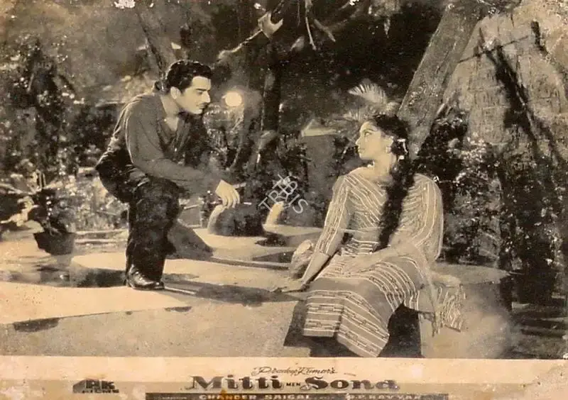 Pradeep Kumar (Producer), Mitti Me Sona, 1960, Lobby Card