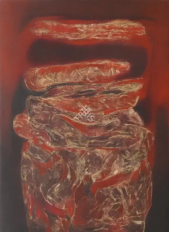 G.R. Santosh (Artist), Untitled (Torso Series), 1965, Painting