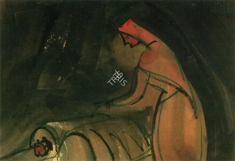 Gopal Ghose (Artist), Untitled, 1971, Painting