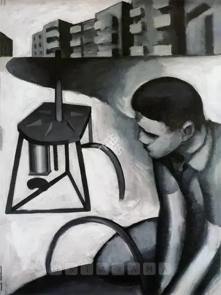 Patwardhan, Sudhir (Artist). Untitled, 1992 | Painting, Sa.Onl/08.03.07, 2007 · Saffronart