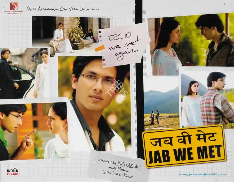 Imtiaz Ali (Director), Jab We Met, 2007, Lobby Card