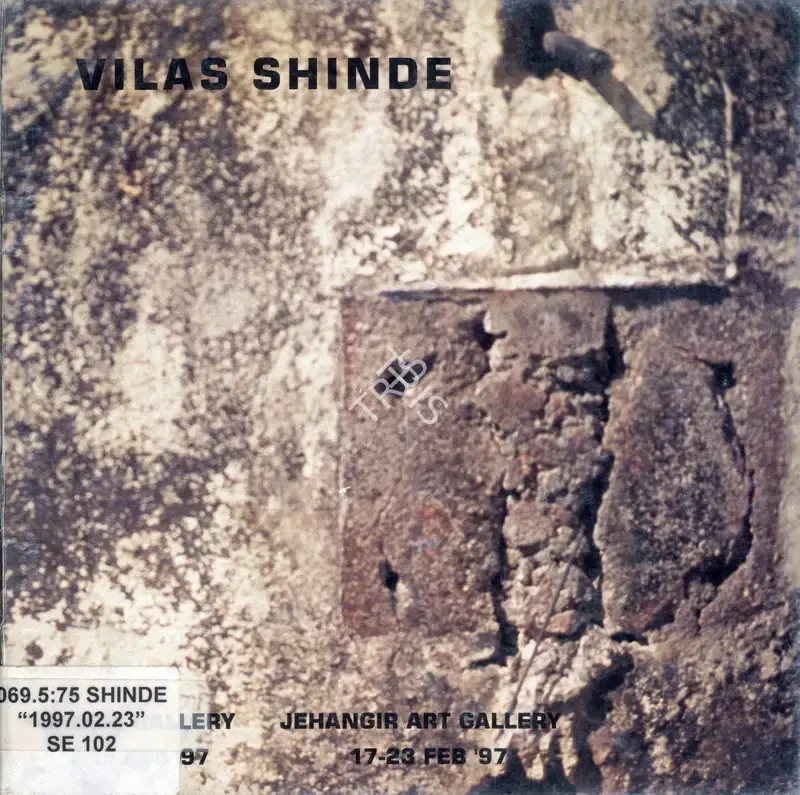Vilas Shinde (Artist), Vilas Shinde, 1997, Solo Exhibition Catalogue