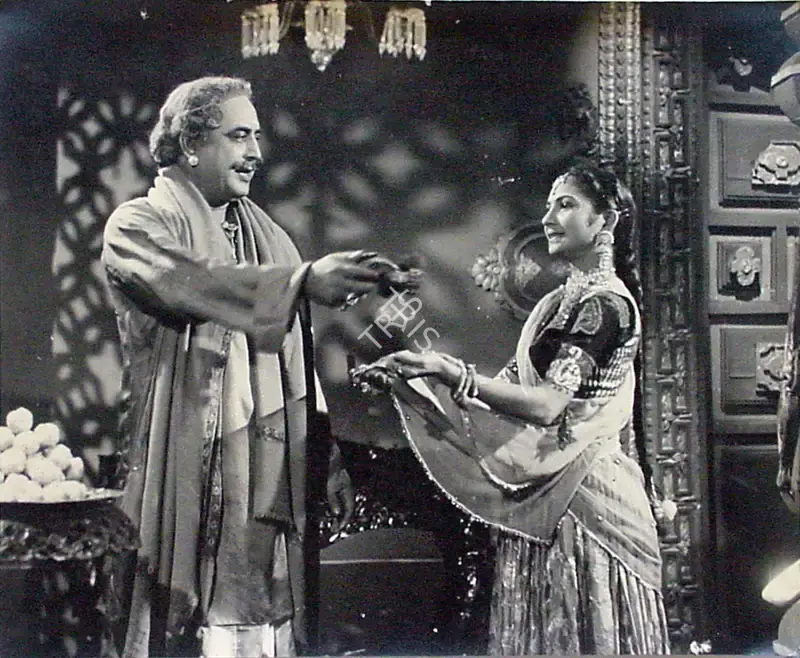 Taimur Behramshah (Producer), Bilwamangal, 1954, Photographic Still