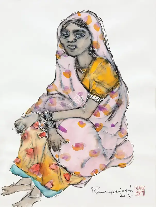 A. Ramachandran (Artist), Untitled, 2000, Painting