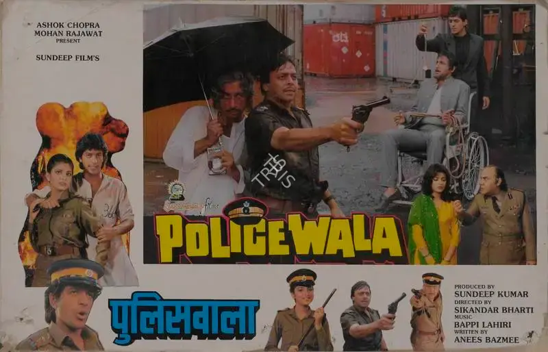 Sundeep Kumar (Producer), Police Wala, 1993, Lobby Card