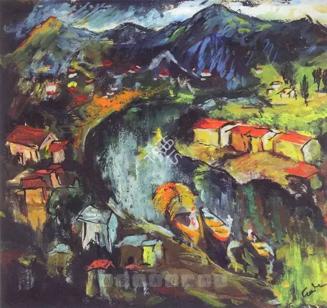 H.A. Gade (Artist), Untitled, Painting