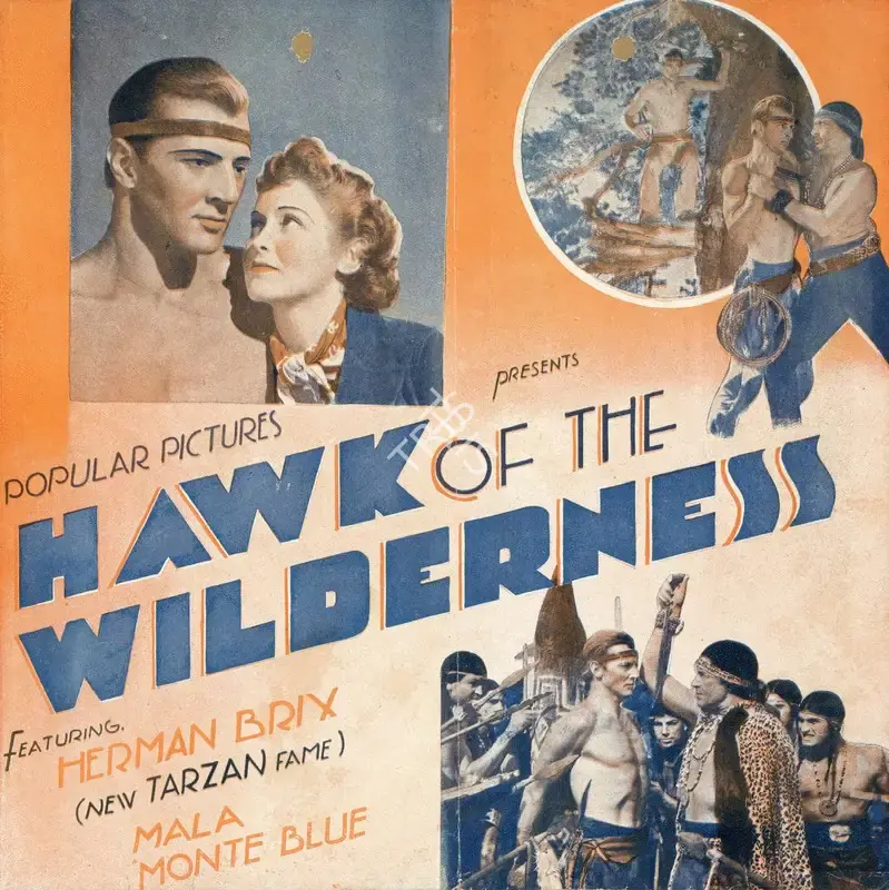 William Witney (Director), Hawk Of The Wilderness, 1938, Handbill