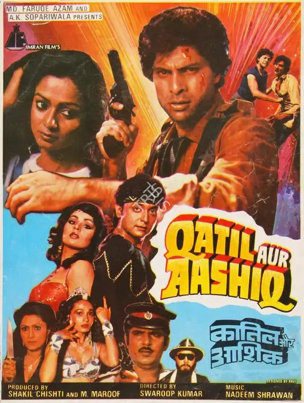 Shakil Chishti (Producer), Qatil Aur Aashiq, 1986, Song-Synopsis Booklet