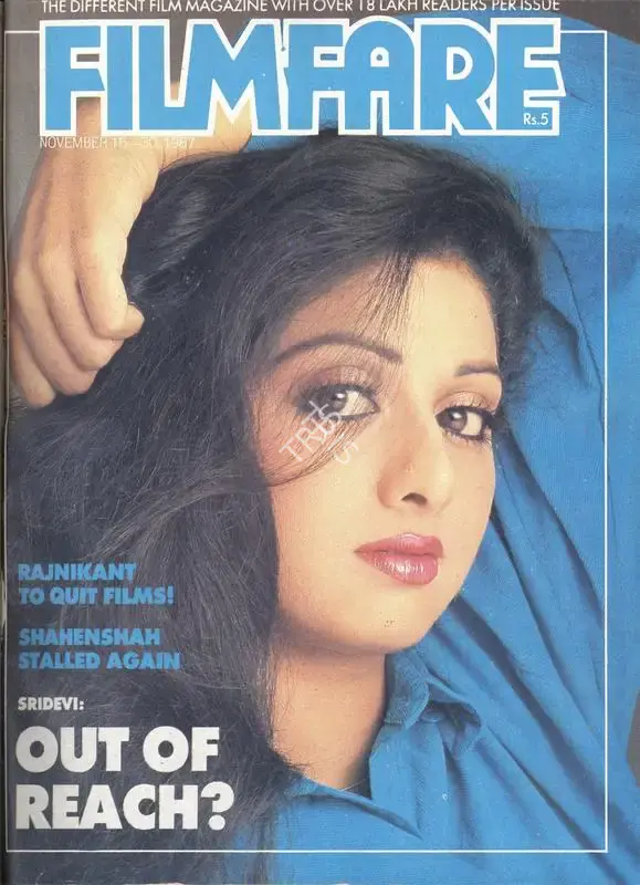 Rauf Ahmed (Editor), Filmfare, 1987, Magazine