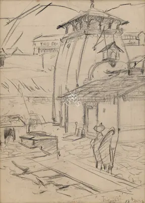 N.S. Bendre (Artist), Untitled, 1939, Painting