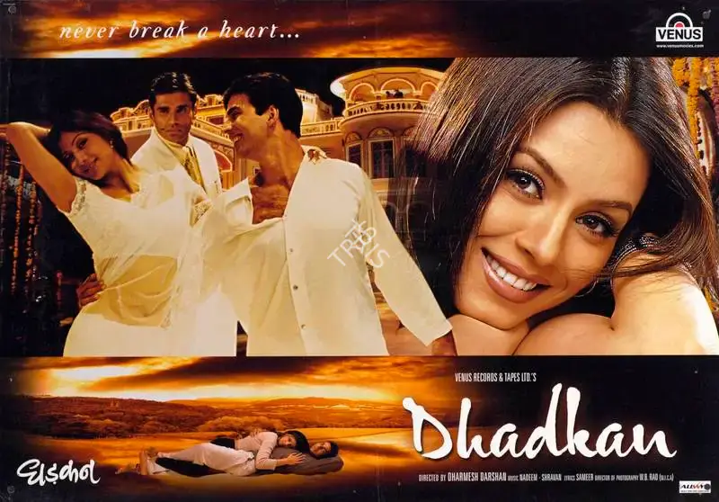 Dharmesh Darshan (Director), Dhadkan, 2000, Lobby Card