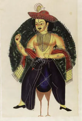 Unknown (Artist), Kartikeya, 1860, Painting