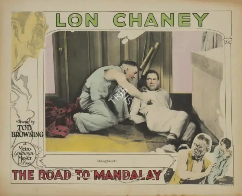 Irving Thalberg (Producer), The Road to Mandalay, 1926, Poster