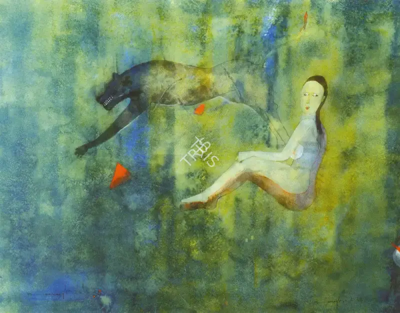 Neeraj Bakshi (Artist), Untitled, 2007, Painting