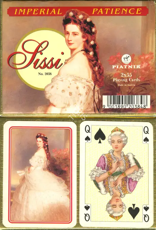 Imperial Patience Cards - Sissi, Playing Cards