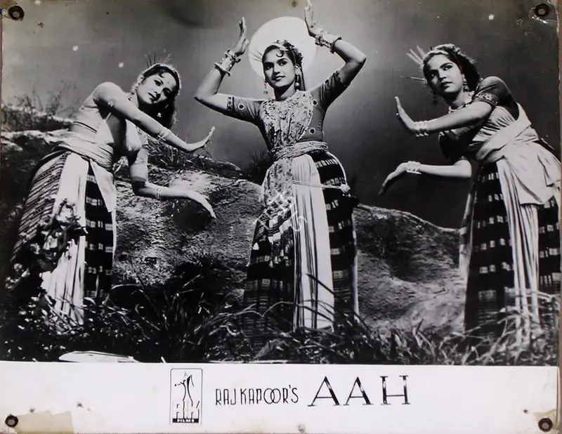 Jaywant Pathare (Cinematographer), Aah, 1953, Lobby Card