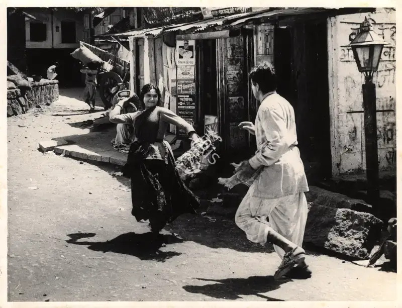 V. Babasaheb (Cinematographer), Gunga Jamuna, 1961, Photographic Still