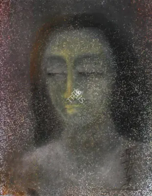 Abanindranath Tagore (Artist), Nath Lady, Painting
