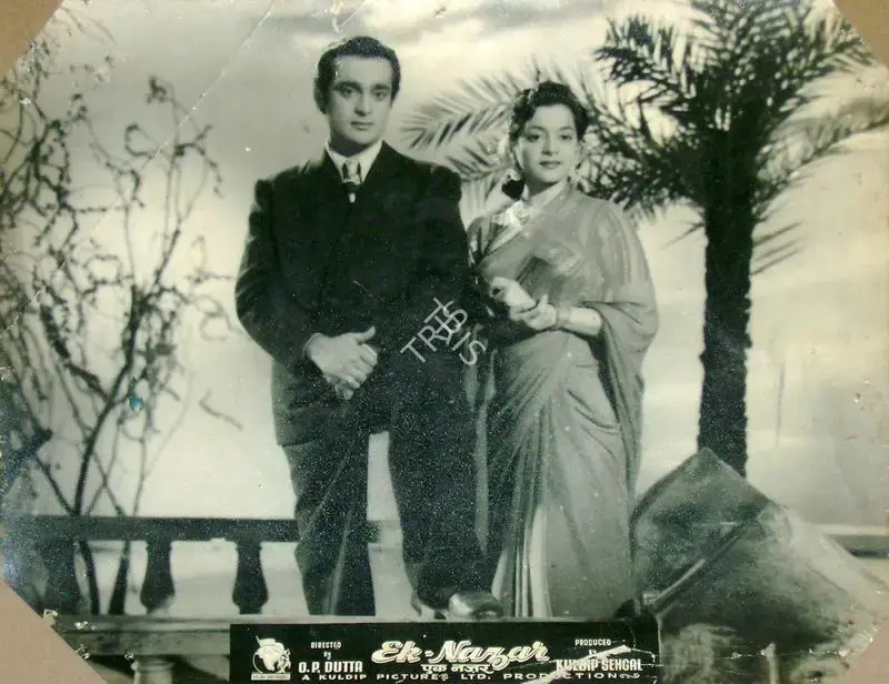O.P. Datta (Director), Ek Nazar, 1951, Lobby Card