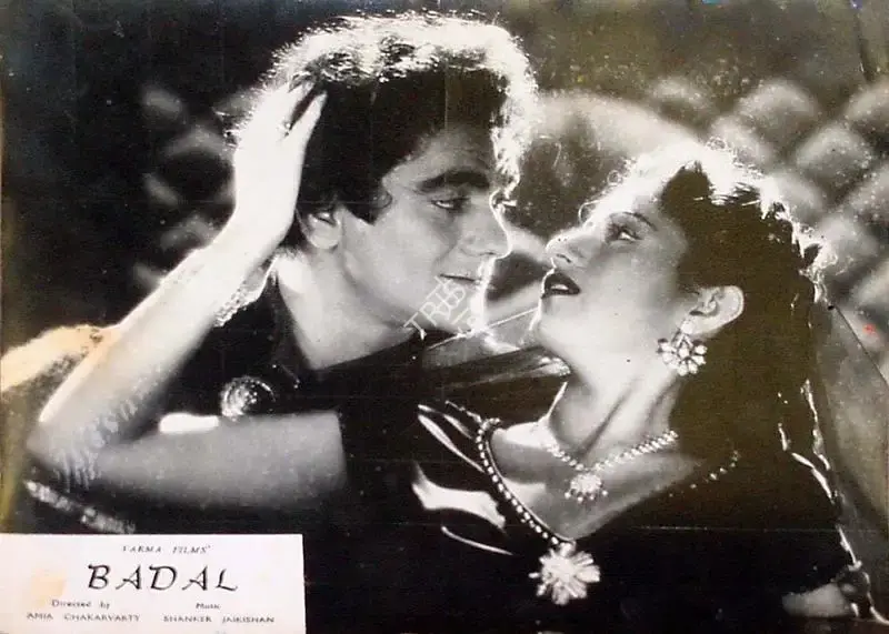 Amiya Chakravarty (Director), Badal, 1951, Lobby Card