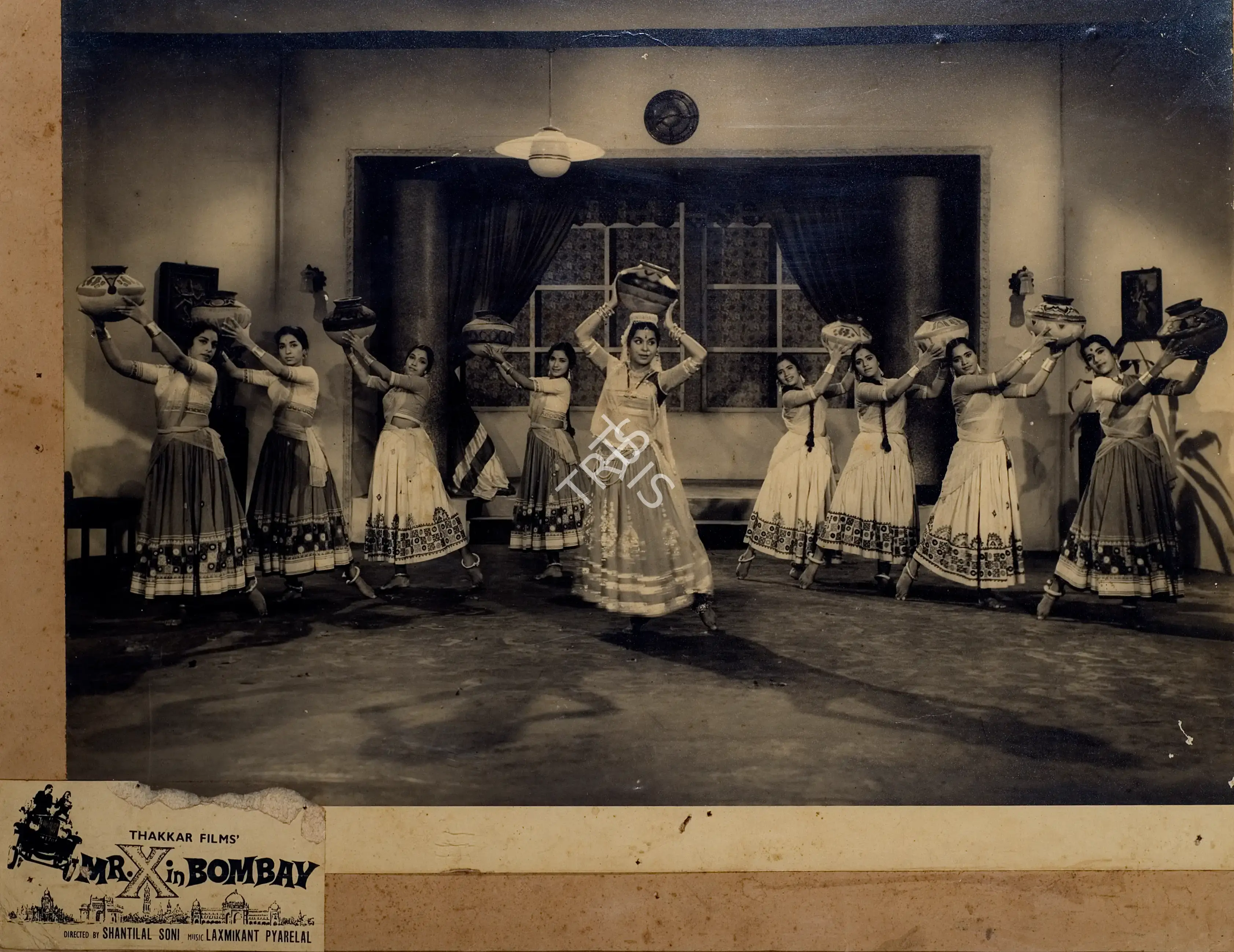 C.M. Thakkar (Producer), Mr X In Bombay, 1964, Photographic Still Mounted on Lobby Card