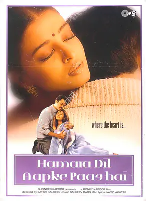Boney Kapoor (Producer), Hamara Dil Aapke Paas Hai, 2000, Full Sheet Poster