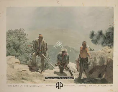 Maurice Tourneur (Producer), The Last of the Mohicans, 1920, Lobby card